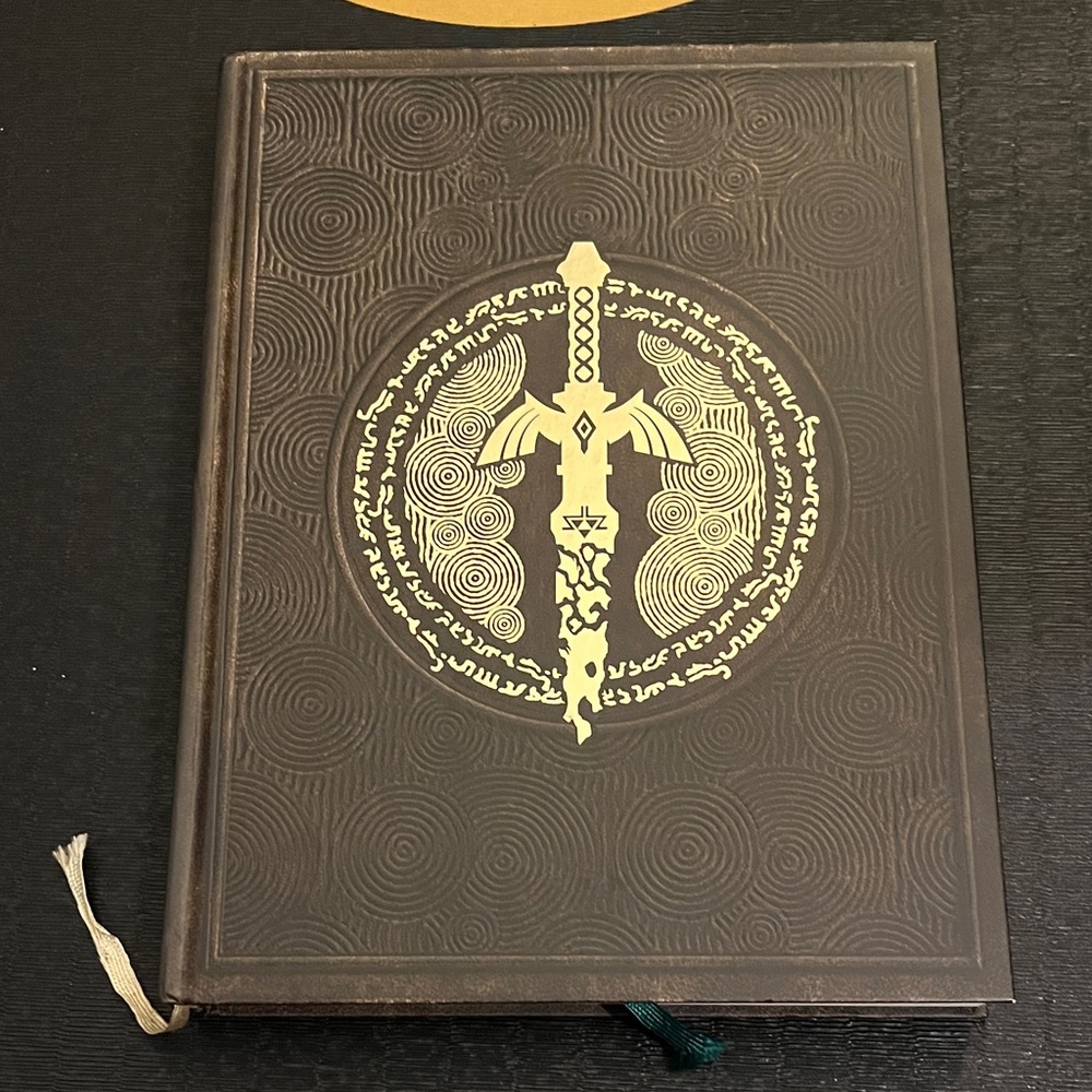 Zelda Tears of The Kingdom Collectors Game Manual Book